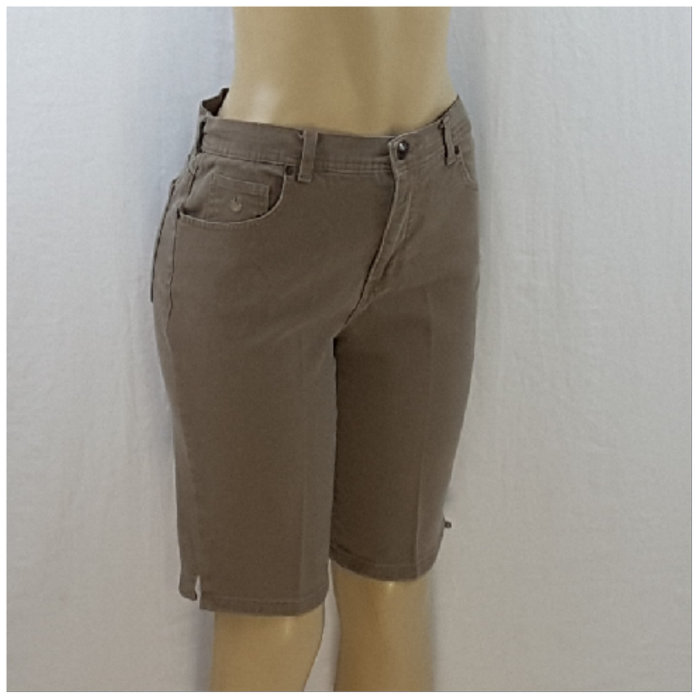 GLORIA VANDERBILT, AMANDA, Bermuda Shorts, size 10 - Picture 4 of 8